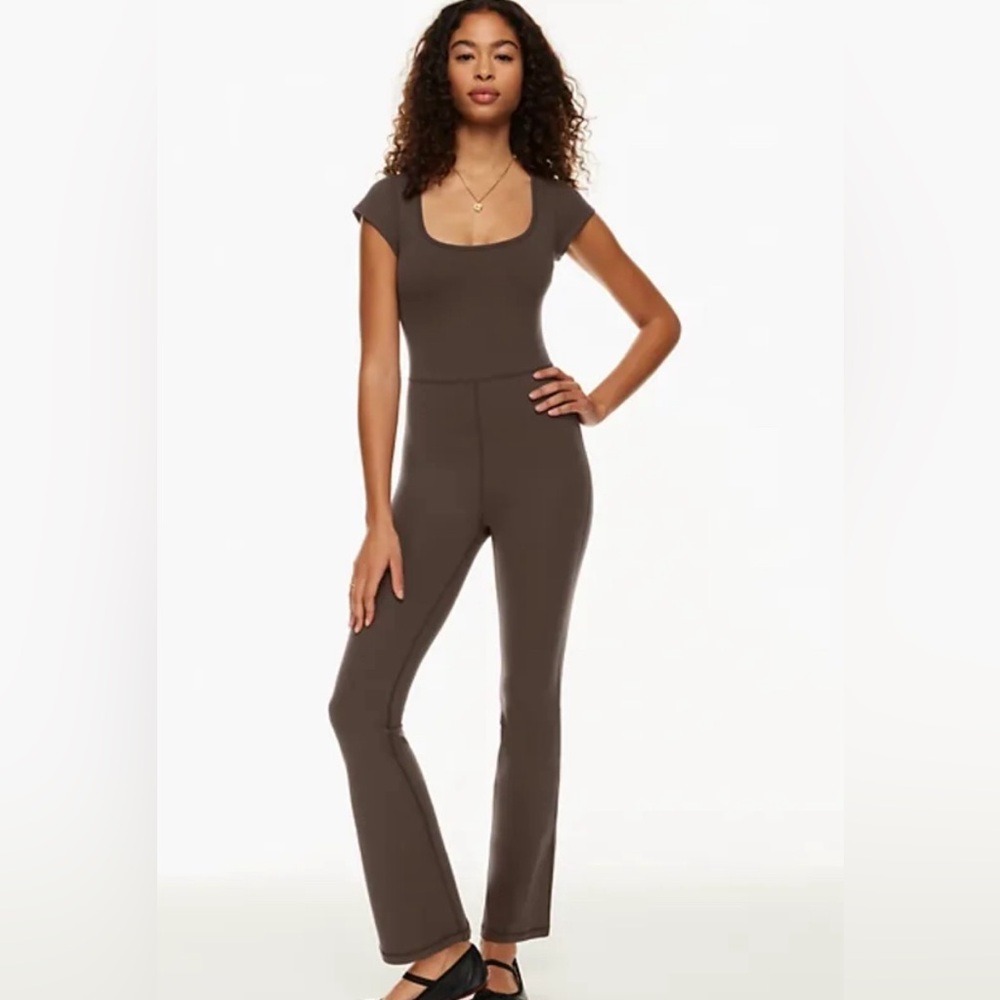 Wilfred Free (Aritzia) Black Flare Romper